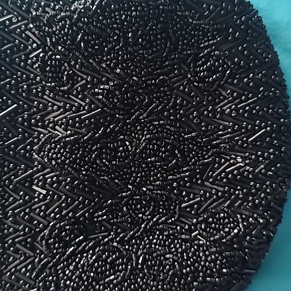 Du-Val Black Beaded Purse - Picture 3 of 3